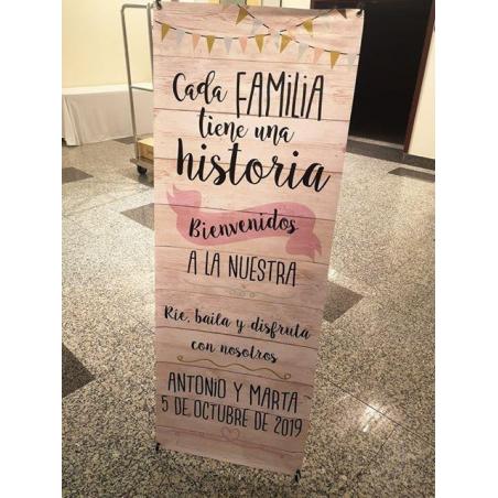 Banner bonito boda