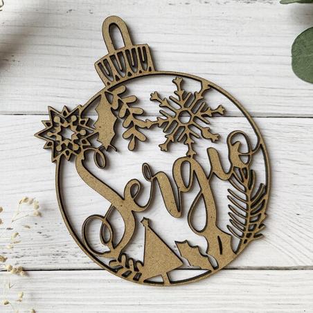 Bola de Navidad en Madera