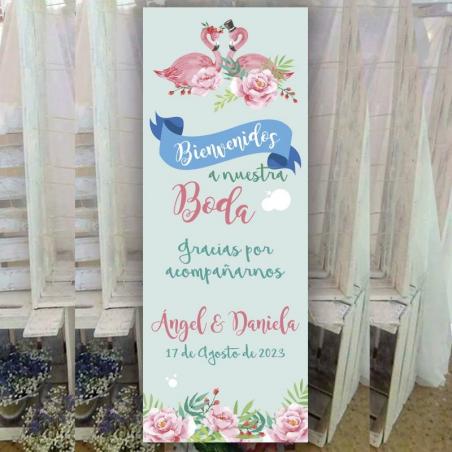 Cartel Bienvenida Flamencos