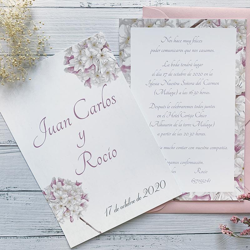 Invitación Boda Biznaga Invitación Boda Biznaga