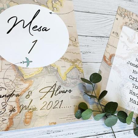 Mesero Mapa Mundi