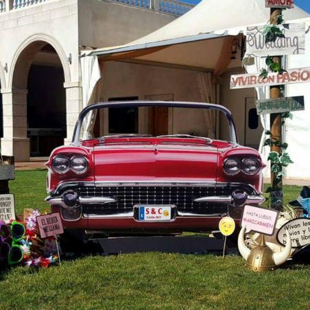 Coche Rojo para Photocall