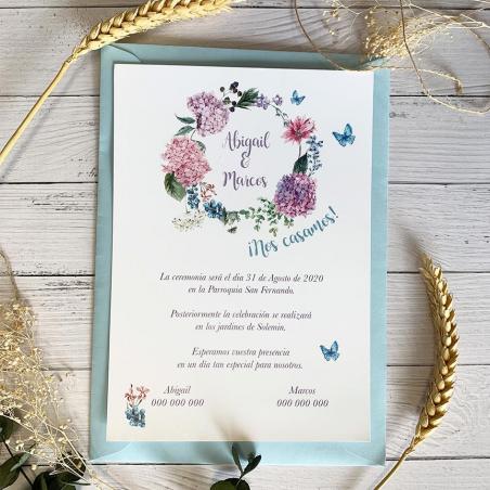 Invitaciones de Boda original