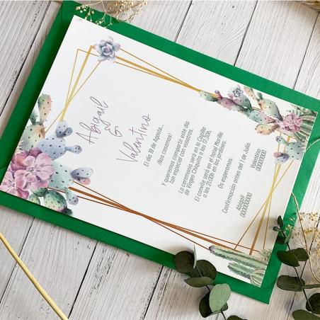 invitacion de boda original