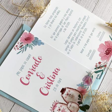 Invitación Familia Erizos