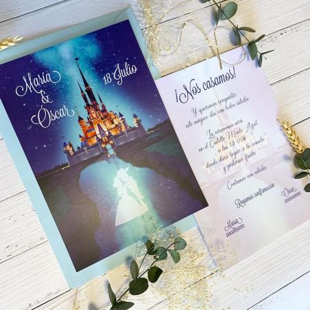 Invitación Castillo Disney