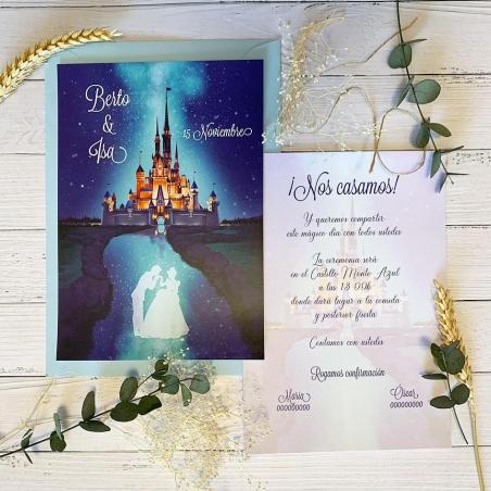 Invitación Castillo Disney