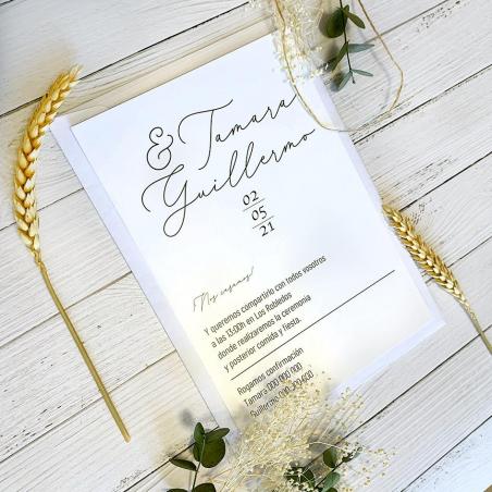 Invitación Minimalista