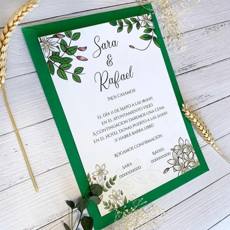 Invitación Boda Jazmín