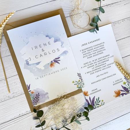Invitación Jardín Floral