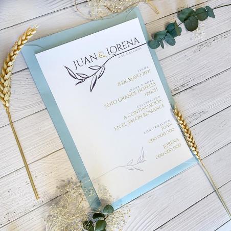 Invitación Elegante Sencilla