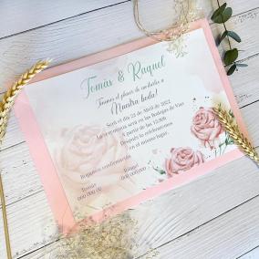 Invitación Petit Rosas 2