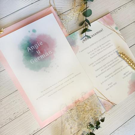 Invitación Color Amor