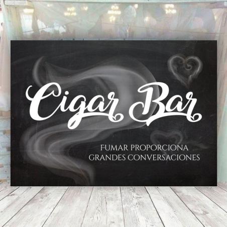 Cartel Cigar Bar para Bodas