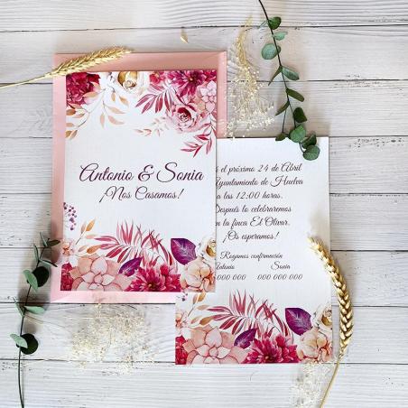 Invitación Original de Boda