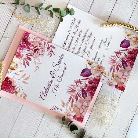 Invitación Original de Boda
