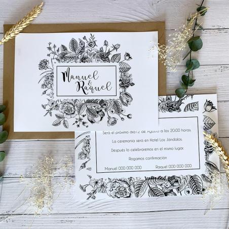 Invitación de Boda Barata