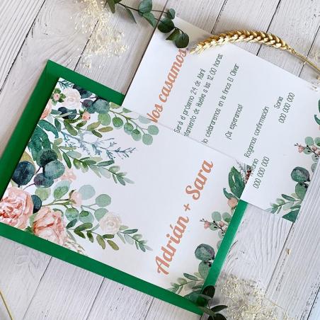 invitacion de boda economica