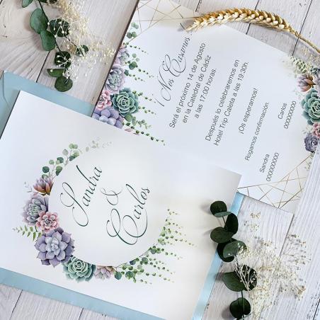 Invitación de Boda Diferente
