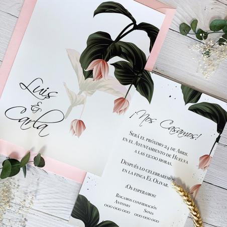 Invitación de Boda Moderna