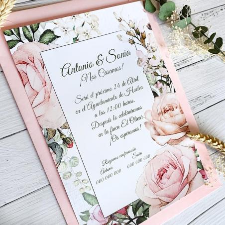Tarjeta de Boda Económica