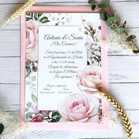 Tarjeta de Boda Económica