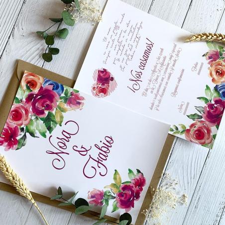 Invitación Boda Puzzle