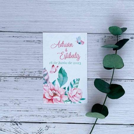 Tarjetita Boda Romántica