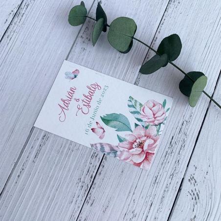 Tarjetita Boda Romántica