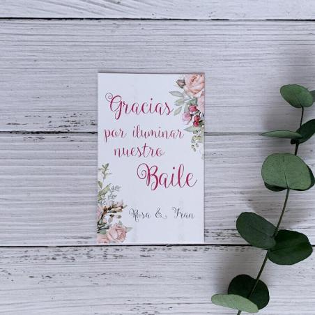 Bengala Romántica para Bodas