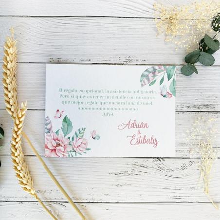 Agradecimiento para Bodas Románticas