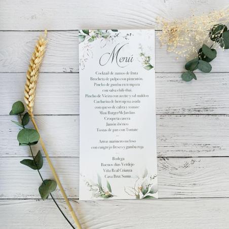 Minuta Floral Oro
