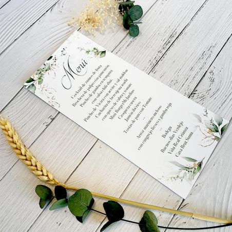 Minuta Floral Oro