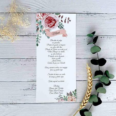 Minuta Floral Lazo