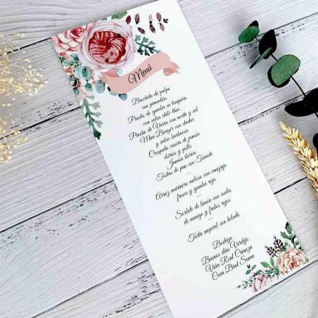 Minuta Floral Lazo