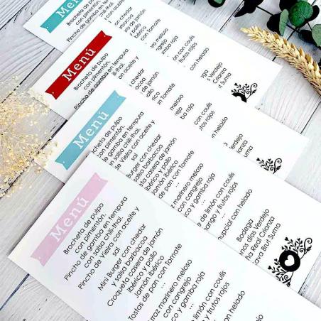 Minuta Boda Moderna