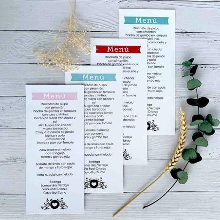 Minuta Boda Moderna