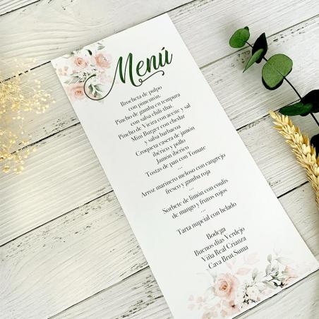 Minuta Boda Romántica