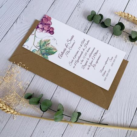 Invitación de Boda Vid
