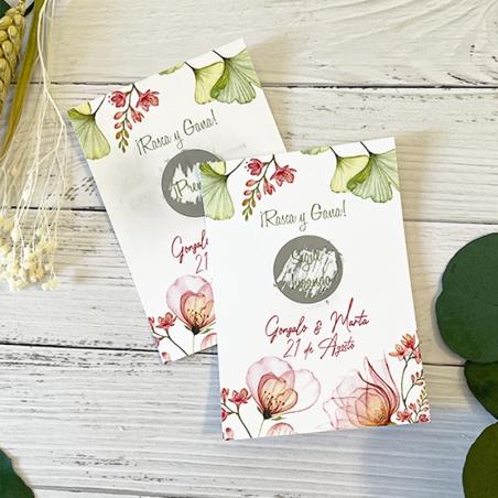 Rasca Sorpresa Boda Amapola