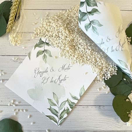 Conos para Bodas Elegante