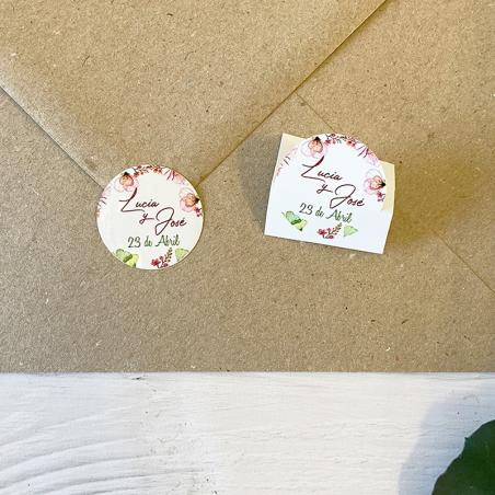 Pegatinas Personalizadas Amapolas