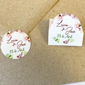 Pegatinas Personalizadas Amapolas 2