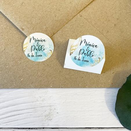 Pegatinas Personalizadas Playa