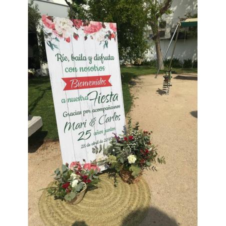 Banner para bodas barato