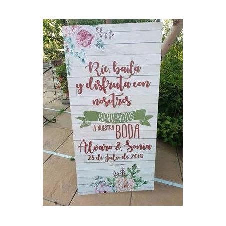 Cartel de Bienvenida para Personalizar