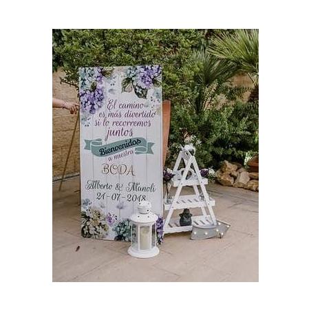 Cartel para Bodas personalizado