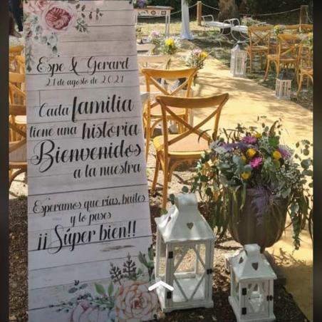 Banner para bodas familia