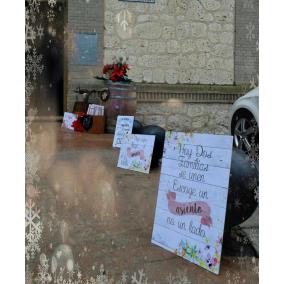 Cartel original con flores 2