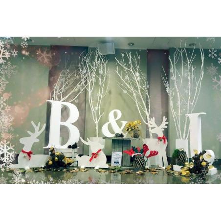 Cartel romántico para photocall